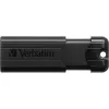 Verbatim PinStripe 128GB USB 3.0 Stick Μαύρο