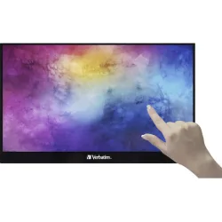 Verbatim PMT-17 IPS HDR Touch Φορητό Monitor 17.3" FHD 1920x1080 144Hz με Χρόνο Απόκρισης 6ms GTG