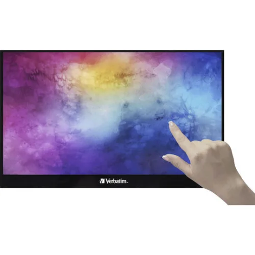 Verbatim PMT-17 IPS HDR Touch Φορητό Monitor 17.3" FHD 1920x1080 144Hz με Χρόνο Απόκρισης 6ms GTG