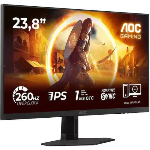 AOC 24G4ZRE IPS Monitor 23.8" FHD 1920x1080 260Hz με Χρόνο Απόκρισης 1ms GTG