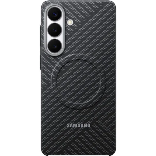 Samsung Carbon Magnet Back Cover Aramid Fiber 0.8mm Γκρι (Galaxy S26+)Κωδικός: EF-KS947SSEGWW