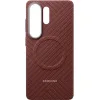 Samsung Carbon Magnet Back Cover Aramid Fiber 0.8mm Κοραλί (Galaxy S26 Ultra)Κωδικός: EF-KS948SREGWW