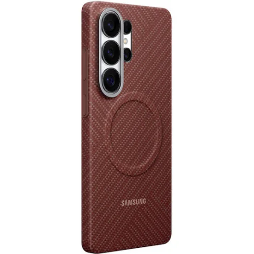 Samsung Carbon Magnet Back Cover Aramid Fiber 0.8mm Κοραλί (Galaxy S26 Ultra)Κωδικός: EF-KS948SREGWW