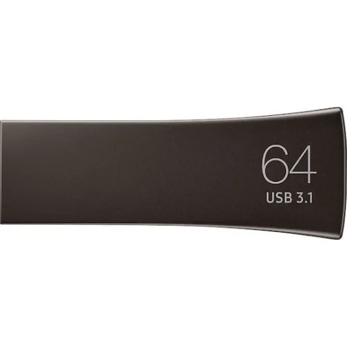 Samsung Bar Plus 64GB USB 3.1 Stick Γκρι
