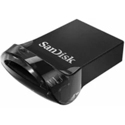 Sandisk Ultra Fit 128GB USB 3.1 Stick Μαύρο