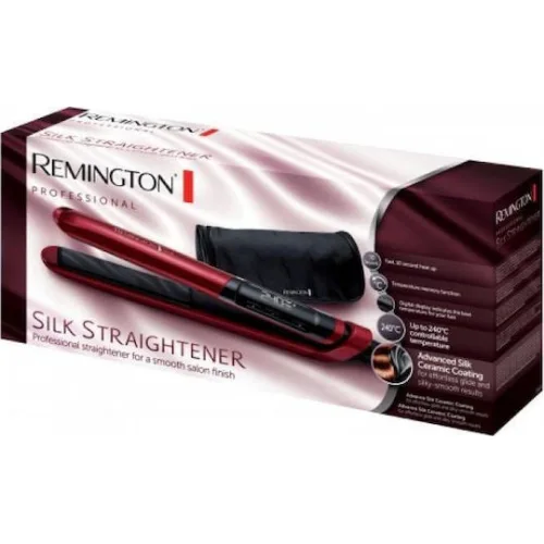 Remington Silk S9600 Πρέσα Μαλλιών με Κεραμικές Πλάκες