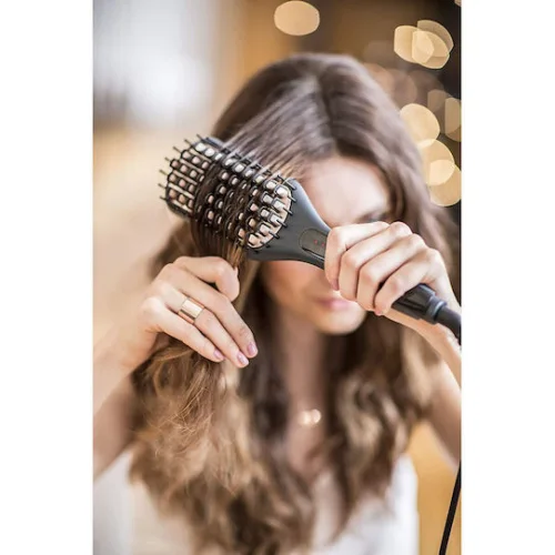 Remington Straight Brush Κεραμική Ηλεκτρική Βούρτσα για Ίσιωμα