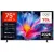 TCL Smart Τηλεόραση 75" 4K UHD LED P6L HDR (2026) 75P6L