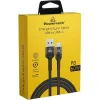 Powertech USB 2.0 Cable USB-C male - USB-A 60W PD Μαύρο 1.5m PTR-0169