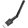 Powertech PT-1042 Αντάπτορας Δικτύου USB με Ασύρματη Σύνδεση Wi-Fi 600Mbps και Αποσπώμενη Κεραία