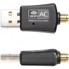 Powertech PT-1042 Αντάπτορας Δικτύου USB με Ασύρματη Σύνδεση Wi-Fi 600Mbps και Αποσπώμενη Κεραία