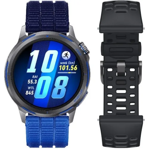 Huawei Watch GT Runner 2 Titanium 43mm Αδιάβροχο με Παλμογράφο (Dawn Orange)