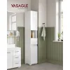 Vasagle Στήλη Μπάνιου Δαπέδου Μ30xΒ30xΥ30cm ΛευκήΚωδικός: BBC560P31