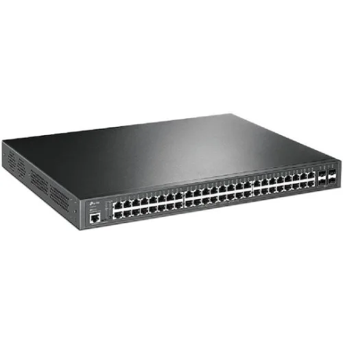 TP-LINK TL-SG3452P v3.20 Managed L2 PoE+ Switch με 48 Θύρες Gigabit (1Gbps) Ethernet και 4 SFP Θύρες