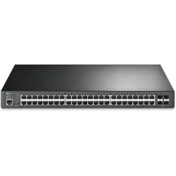 TP-LINK TL-SG3452P v3.20 Managed L2 PoE+ Switch με 48 Θύρες Gigabit (1Gbps) Ethernet και 4 SFP Θύρες