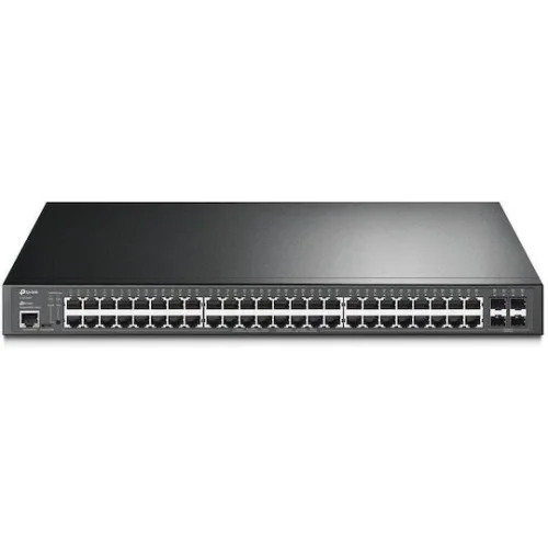 TP-LINK TL-SG3452P v3.20 Managed L2 PoE+ Switch με 48 Θύρες Gigabit (1Gbps) Ethernet και 4 SFP Θύρες