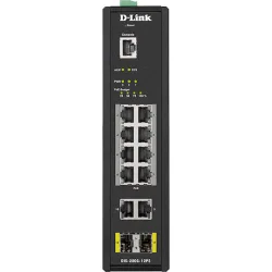 D-LINK DIS-200G-12PS INDUSTRIAL SWITCH  8XGB POE,2xGB,2xSFP