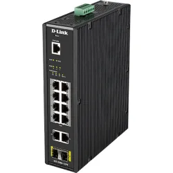 D-LINK DIS-200G-12PS INDUSTRIAL SWITCH  8XGB POE,2xGB,2xSFP