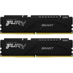 KINGSTON Memory KF552C40BBK2-16 FURY Beast Black DDR5, 5200MT/s, 16GB kit of 2