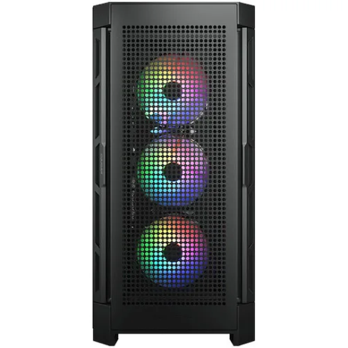 Cougar Duoface Pro RGB Gaming Midi Tower Κουτί Υπολογιστή με Πλαϊνό Παράθυρο Μαύρο