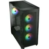 Cougar Duoface Pro RGB Gaming Midi Tower Κουτί Υπολογιστή με Πλαϊνό Παράθυρο Μαύρο