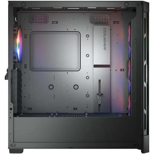 Cougar Duoface Pro RGB Gaming Midi Tower Κουτί Υπολογιστή με Πλαϊνό Παράθυρο Μαύρο