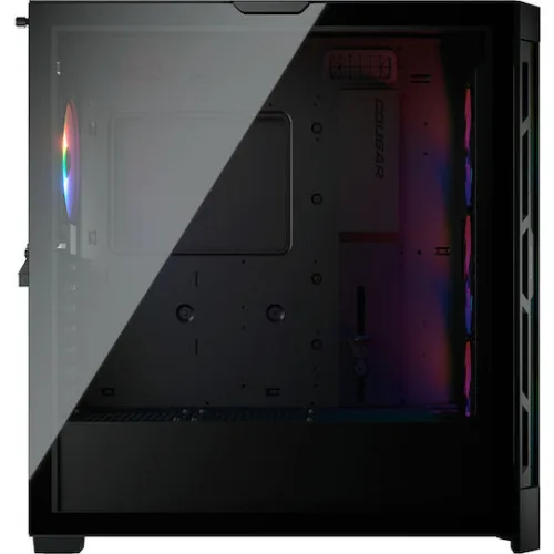 Cougar Duoface Pro RGB Gaming Midi Tower Κουτί Υπολογιστή με Πλαϊνό Παράθυρο Μαύρο