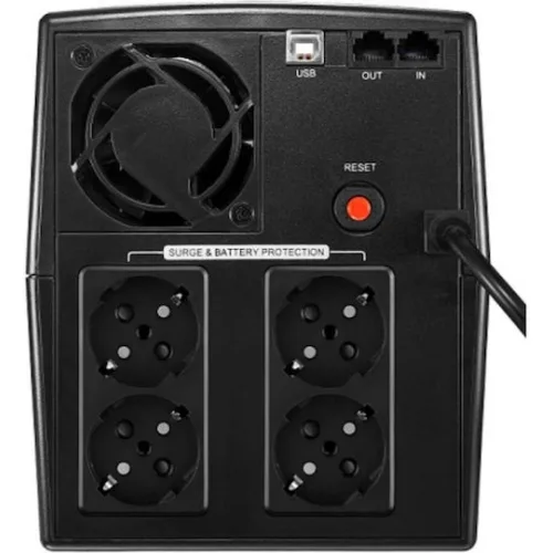 CyberPower UT1500EG UPS Line-Interactive 1500VA 900W με 4 Schuko Πρίζες