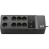 APC UPS Line-Interactive 650VA 400W με 8 Schuko Πρίζες