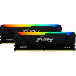 KINGSTON Memory KF432C16BB2A/8 FURY Beast Black DDR4, 3200MT/s, 8GB, RGB