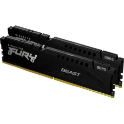 KINGSTON Memory  KF560C30BBEK2-32 FURY Beast Black DDR5, 6000MT/s, 32GB KIT OF 2 EXPO
