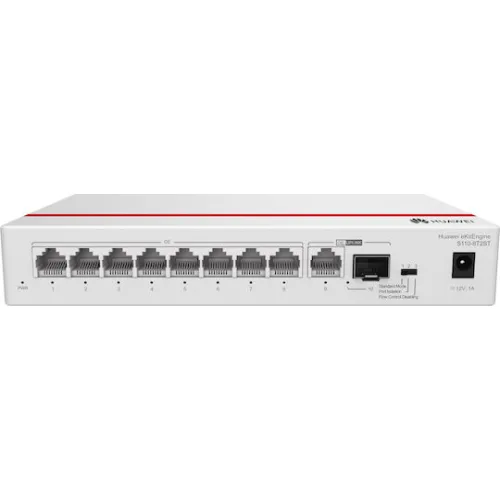 Huawei eKitEngine S110-8T2ST Unmanaged L2 Switch με 8 Θύρες Gigabit (1Gbps) Ethernet και 1 SFP Θύρα