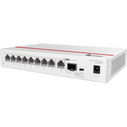 Huawei eKitEngine S110-8T2ST Unmanaged L2 Switch με 8 Θύρες Gigabit (1Gbps) Ethernet και 1 SFP Θύρα