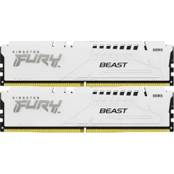 KINGSTON Memory KF556C40BWK2-32 FURY Beast White DDR5, 5600MT/s, 32GB,KIT OF 2