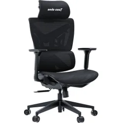 Anda Seat X-AIR Mega XL Καρέκλα Gaming με Ρυθμιζόμενα Μπράτσα Μαύρη