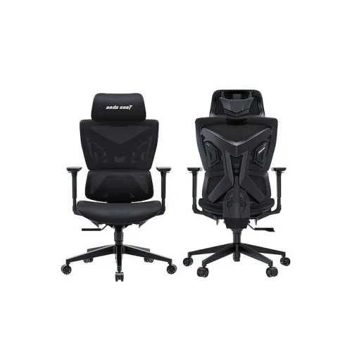 Anda Seat X-AIR Mega XL Καρέκλα Gaming με Ρυθμιζόμενα Μπράτσα Μαύρη
