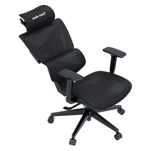 Anda Seat X-AIR Mega XL Καρέκλα Gaming με Ρυθμιζόμενα Μπράτσα Μαύρη