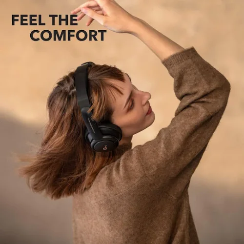 Soundcore by Anker Life Q30 Ασύρματα Bluetooth Over Ear Ακουστικά με 40 ώρες Λειτουργίας και Quick Charge Μπλε