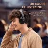Soundcore by Anker Life Q30 Ασύρματα Bluetooth Over Ear Ακουστικά με 40 ώρες Λειτουργίας και Quick Charge Μπλε
