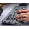 Logitech Signature Slim Combo MK950 Ασύρματο Bluetooth Σετ Πληκτρολόγιο & Ποντίκι Αγγλικό US