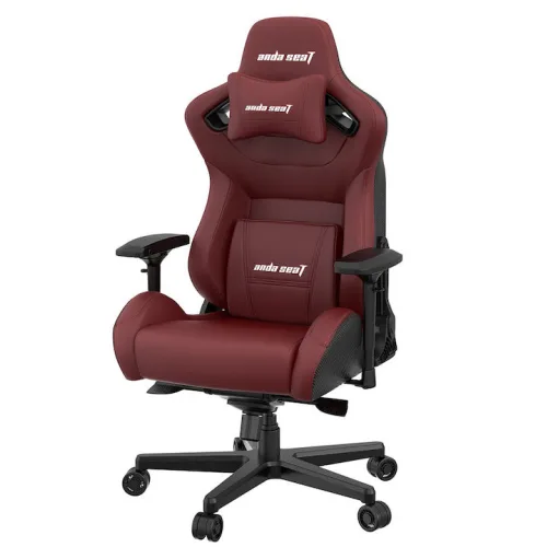 Anda Seat AD12XL Kaiser II Καρέκλα Gaming Δερματίνης με Ρυθμιζόμενα Μπράτσα Maroon