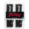 Kingston Fury Beast RGB DDR5 16GB RAM με 2x8GB Modules και Ταχύτητα 5200 για DesktopΚωδικός: KF552C40BBAK2-16