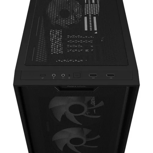 Asus A21 PLUS Gaming Mini Tower Κουτί Υπολογιστή με Πλαϊνό Παράθυρο Μαύρο
