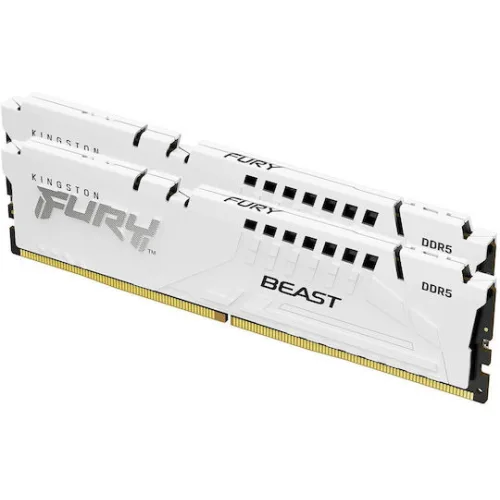 Kingston Fury Beast DDR5 32GB RAM με 2x16GB Modules και Ταχύτητα 6000 για DesktopΚωδικός: KF560C36BWE2K2-32