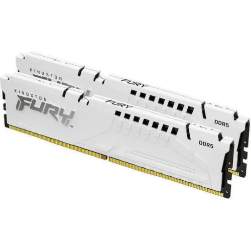 Kingston Fury Beast DDR5 32GB RAM με 2x16GB Modules και Ταχύτητα 6000 για DesktopΚωδικός: KF560C36BWE2K2-32