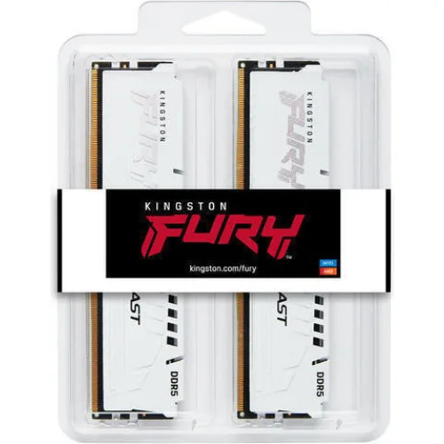 Kingston Fury Beast DDR5 32GB RAM με 2x16GB Modules και Ταχύτητα 6000 για DesktopΚωδικός: KF560C36BWE2K2-32
