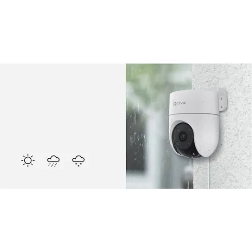Ezviz H8C IP Κάμερα Παρακολούθησης Full HD+ 4MP Αδιάβροχη με Ηχείο και Φακό 4mm