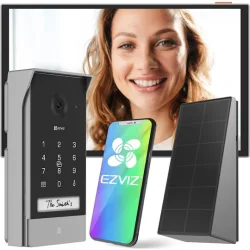 EZVIZ Wi-Fi Video Doorphone EP7 Kit with solar Panel