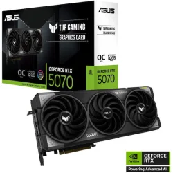 ASUS VGA TUF-RTX5070-O12G-GAMING, 12GB, GDDR7