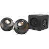 Creative Pebble X Plus Ηχεία Υπολογιστή 2.1 με RGB Φωτισμό και Bluetooth Ισχύος 30W σε Μαύρο Χρώμα